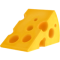 Ilustra&ccedil;&atilde;o de queijo derretido